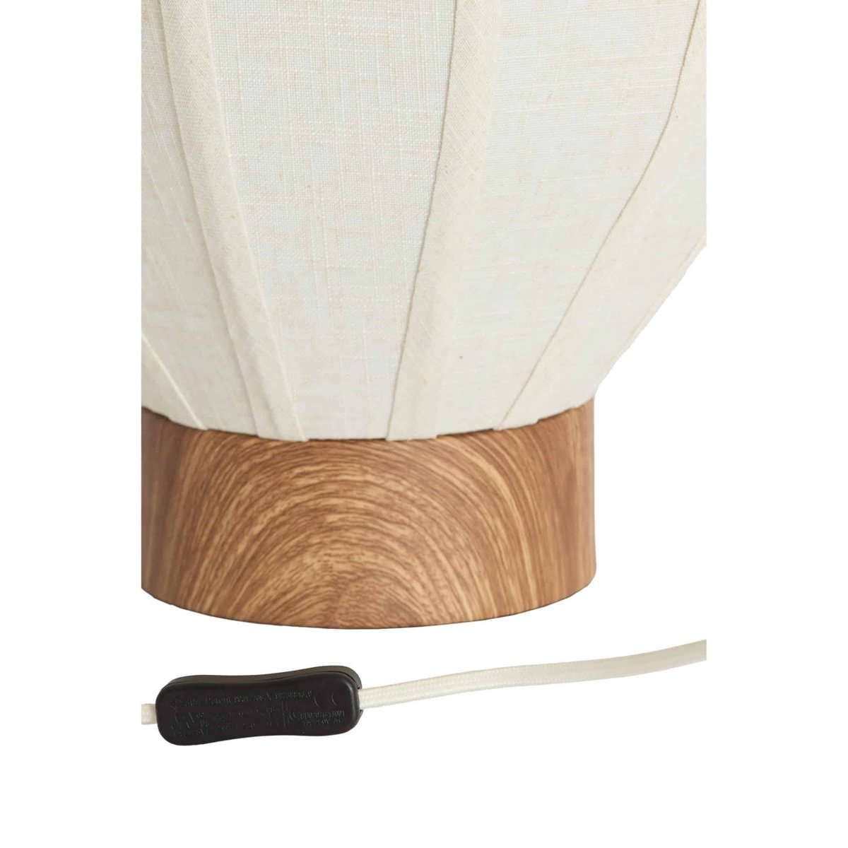 Lampe À Poser Métal KYZO naturel, LIGHT & LIVING