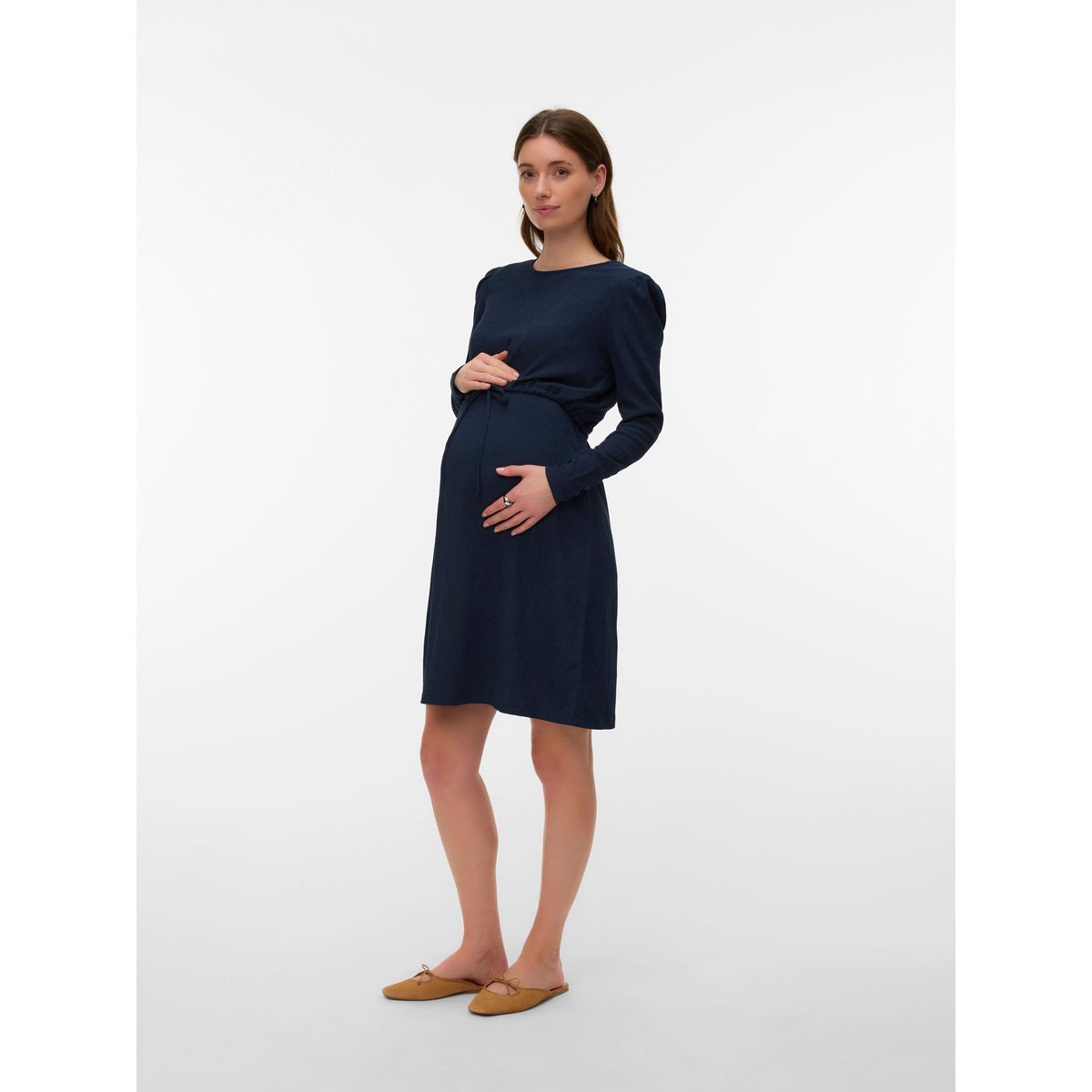 Robe navy blazer 1, MAMA LICIOUS