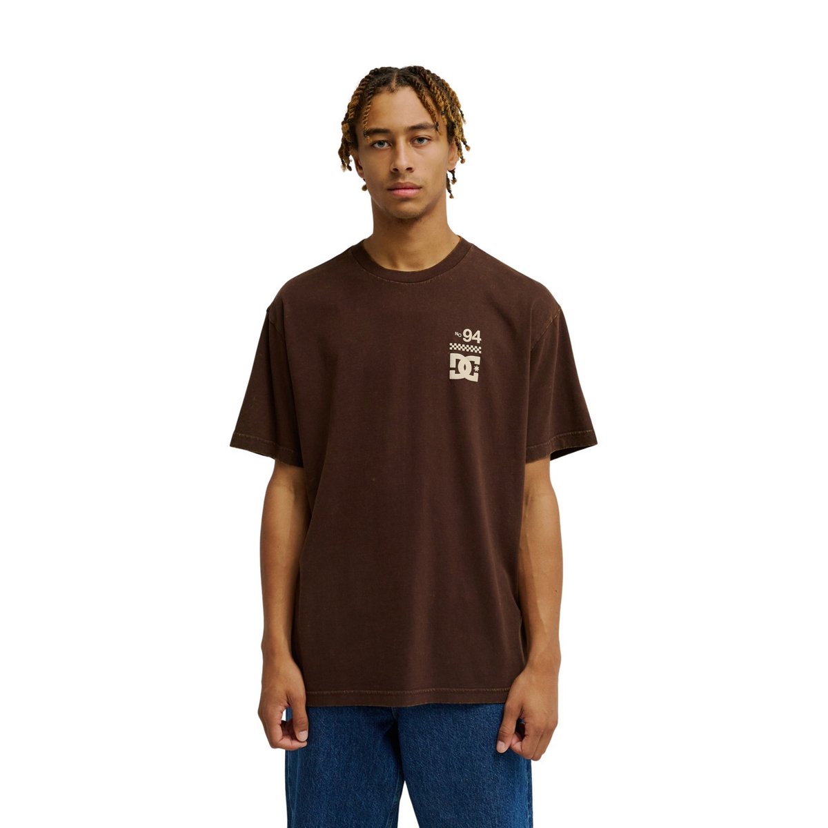 T-Shirt manches courtes. marron coffee bean, DC SHOES