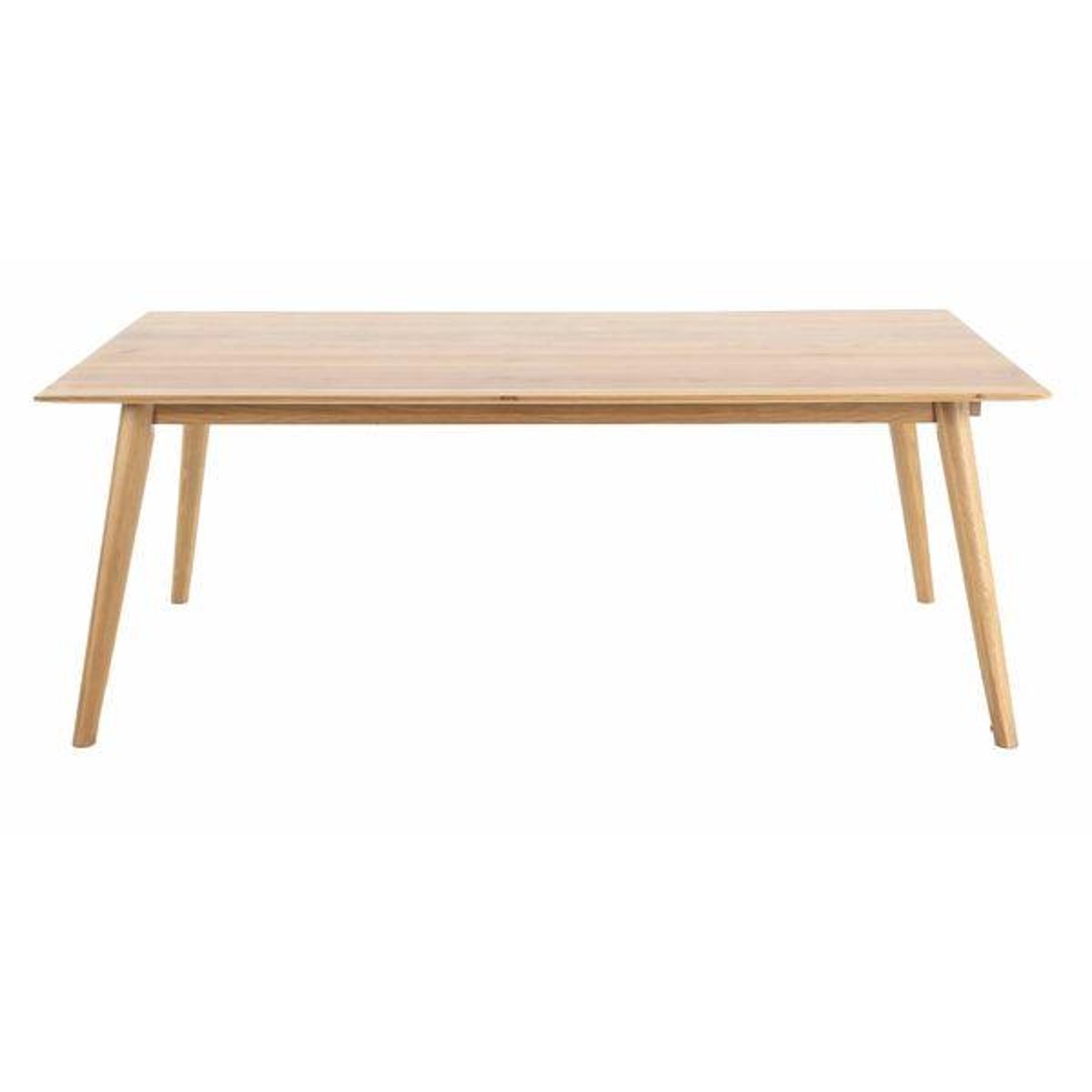 Table repas, allonge optionnelle naturel clair, ZAGO