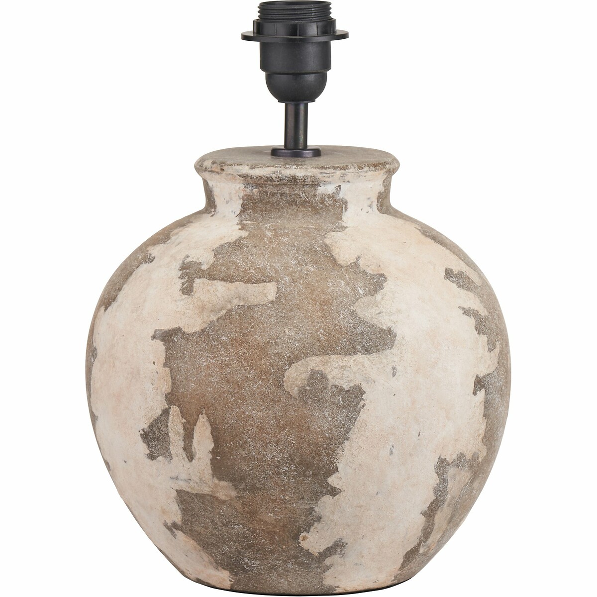 Lulu Antique Finish Stoneware Table Lamp Base brown , ÉDITÉ