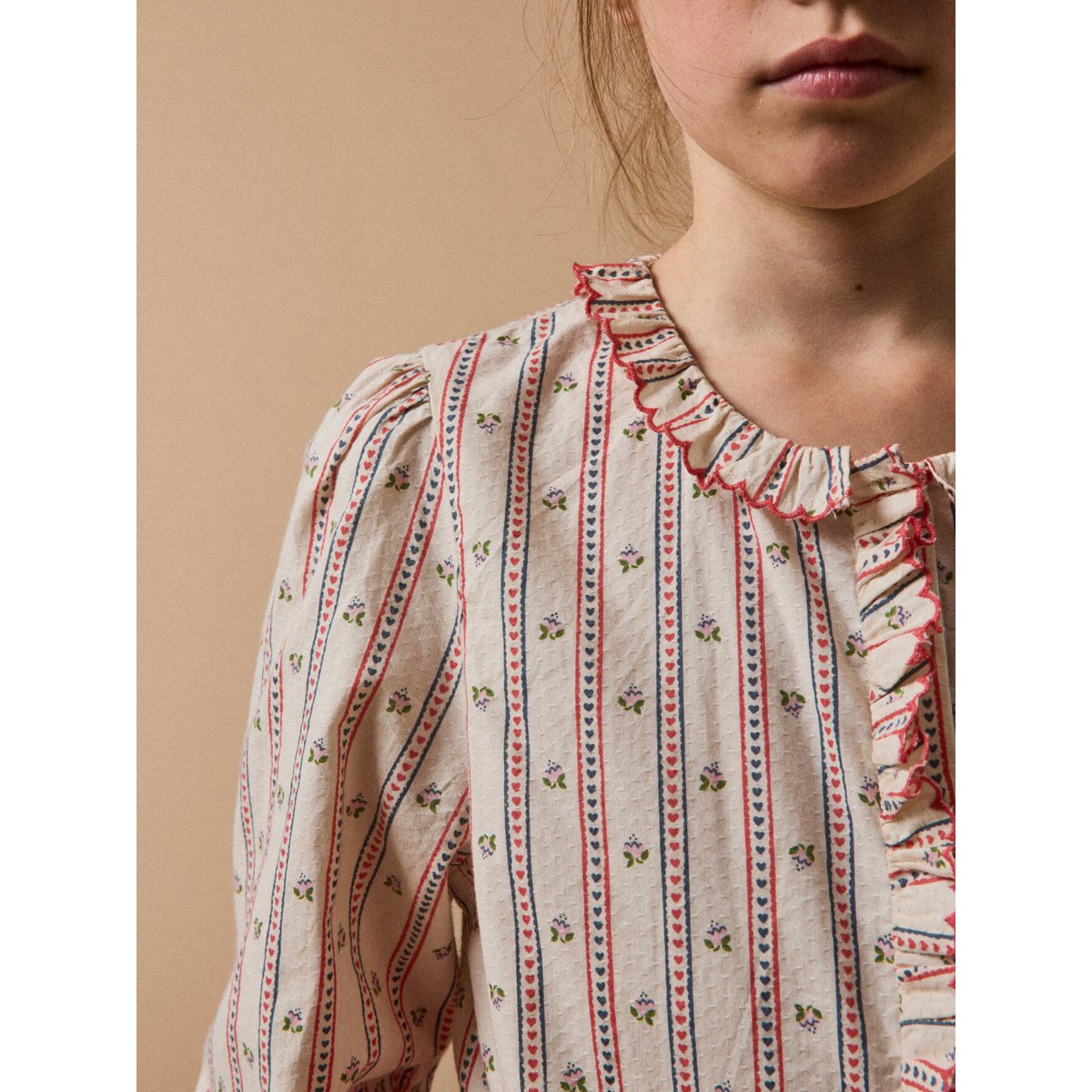 Blouse imprimée imprimé marine, CYRILLUS