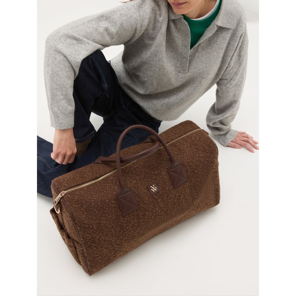 Sac de voyage Maxi LOUIE marron, VANESSA WU