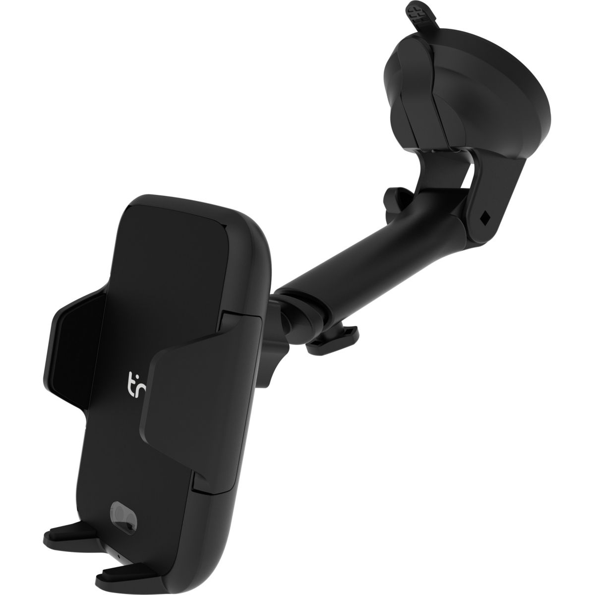 Support smartphone voiture motorisé 3 en 1 avec chargeur couleur unique, TNB