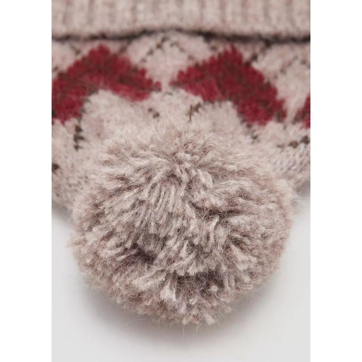 Bonnet pompon sable, MANGO KIDS