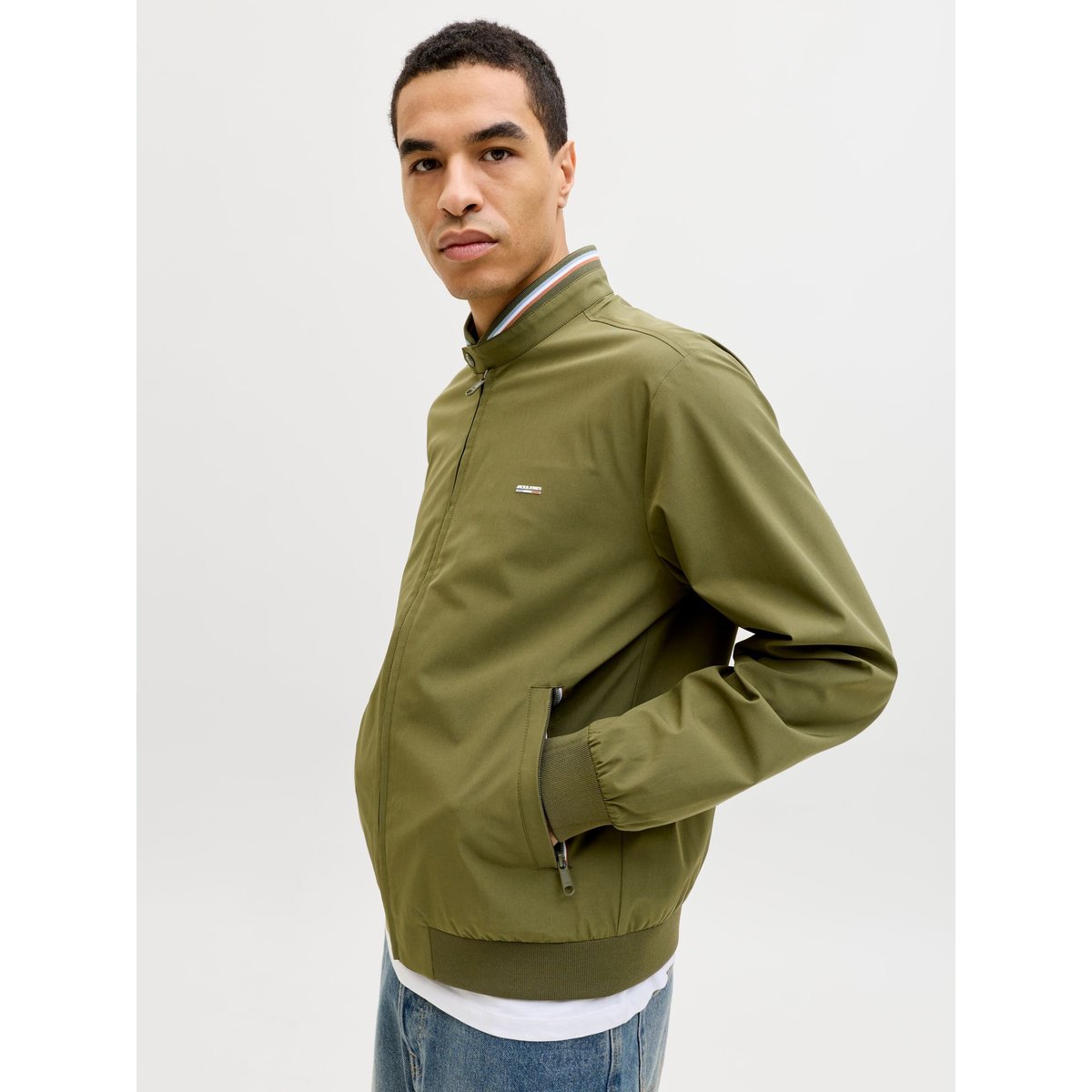 Veste Bomber verte - winter moss 1, JACK & JONES