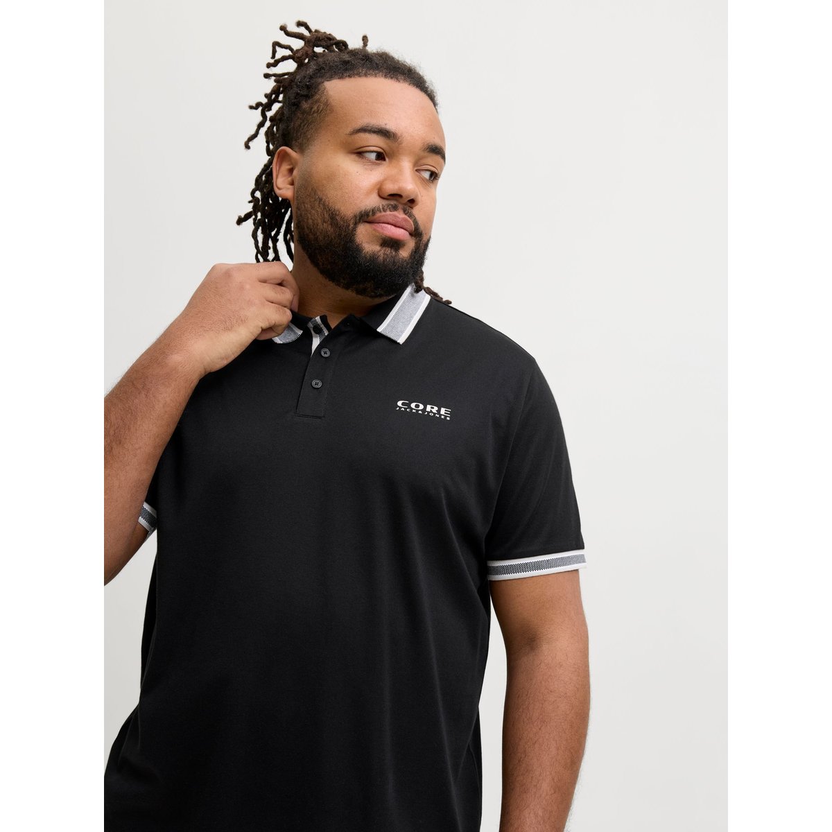 Polo noire - black, JACK & JONES