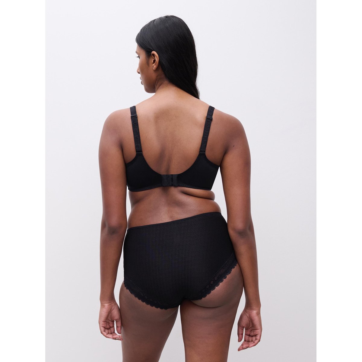 Culotte taille haute SUBLIME noir, CHANTELLE