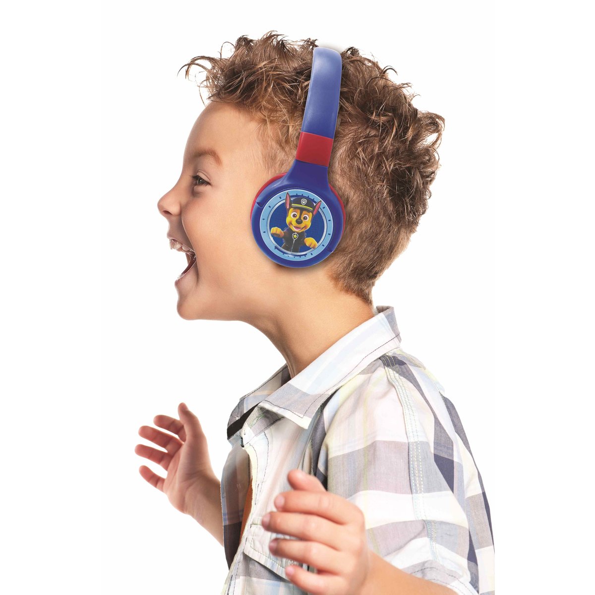 Casque La Pat Patrouille bleu, LEXIBOOK