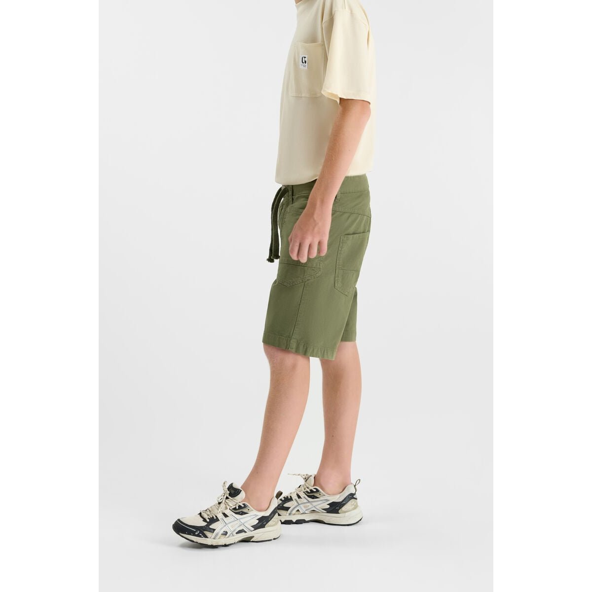 Bermuda short HAXO WO pesto, LE TEMPS DES CERISES