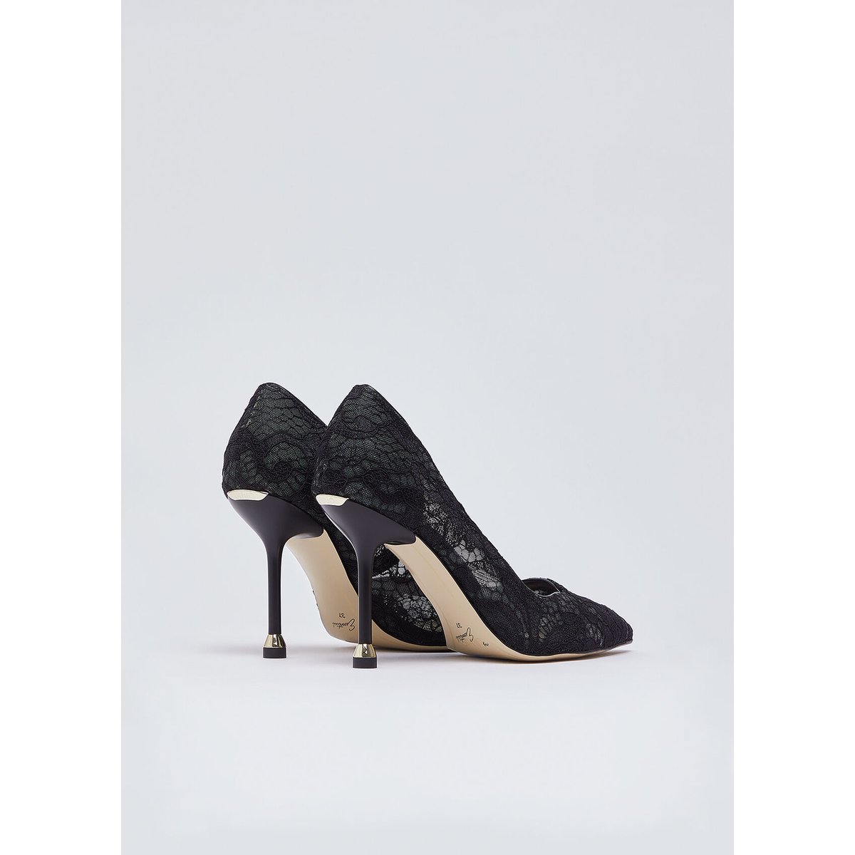 Escarpins en dentelle noir, LIU JO