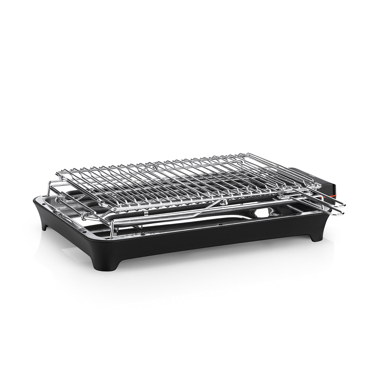 Grelhador Elétrico de Resistência HeatUltra EasyFlip M 2400W 4324FL, FLAMA preto , FLAMA