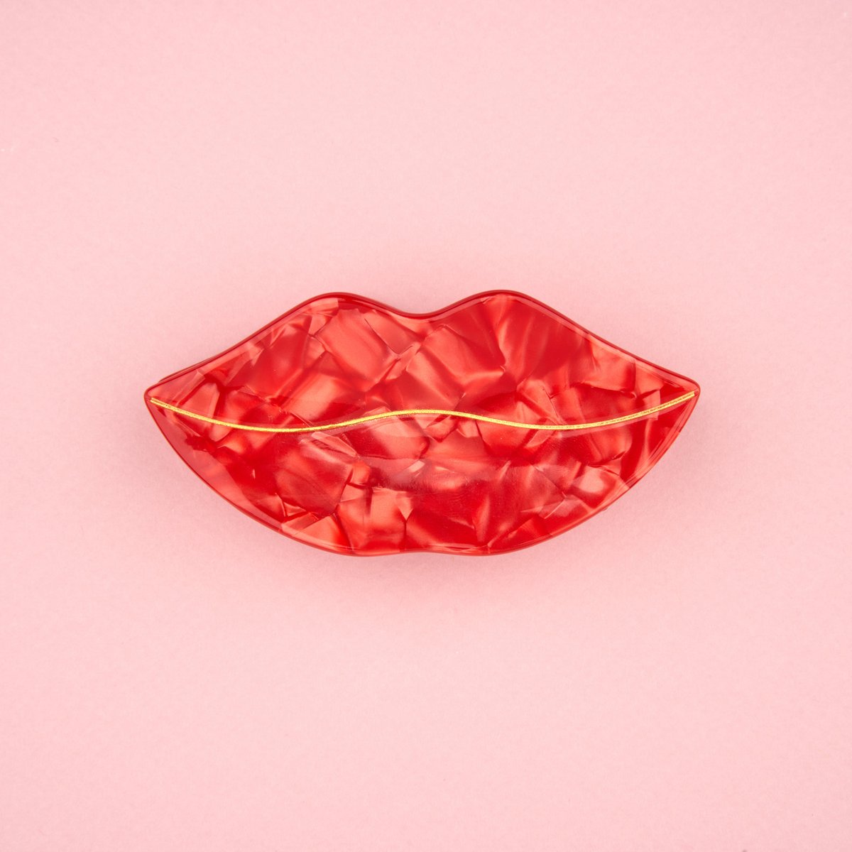 Pince à cheveux BOUCHE rouge, COUCOU SUZETTE