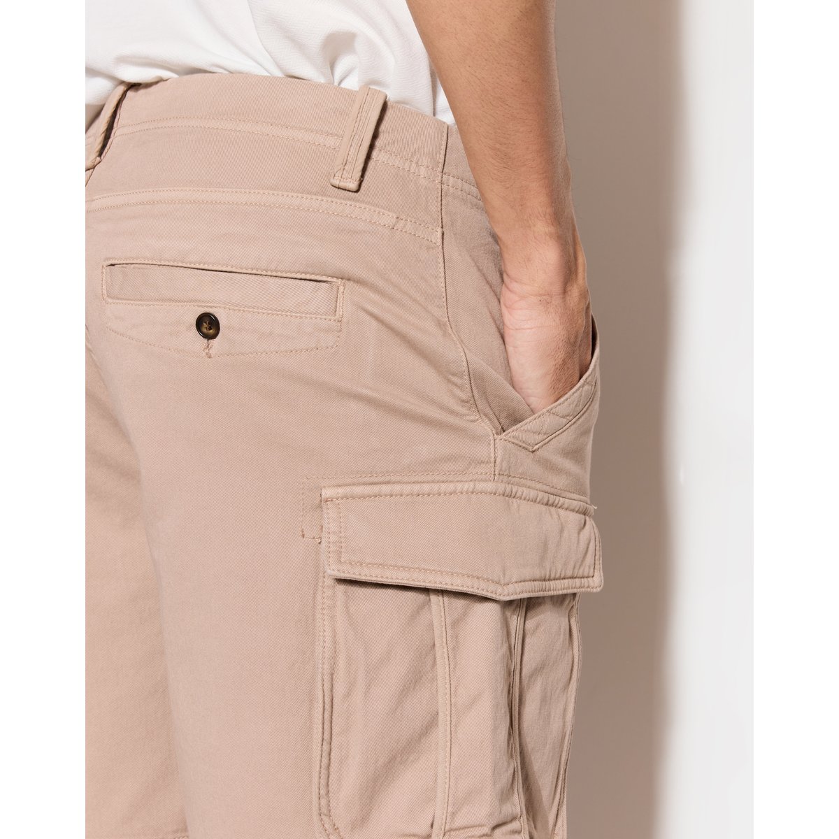 Short en coton CARGO SHORT marron, CHEVIGNON