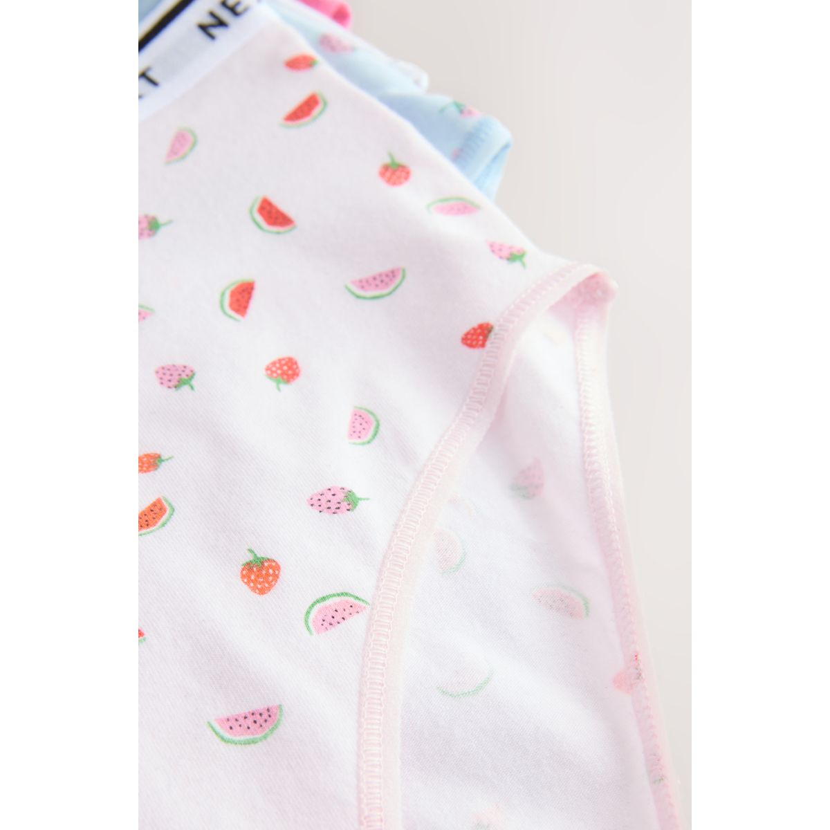 Culotte à logo, lot de 4 imprimé fruits, NEXT