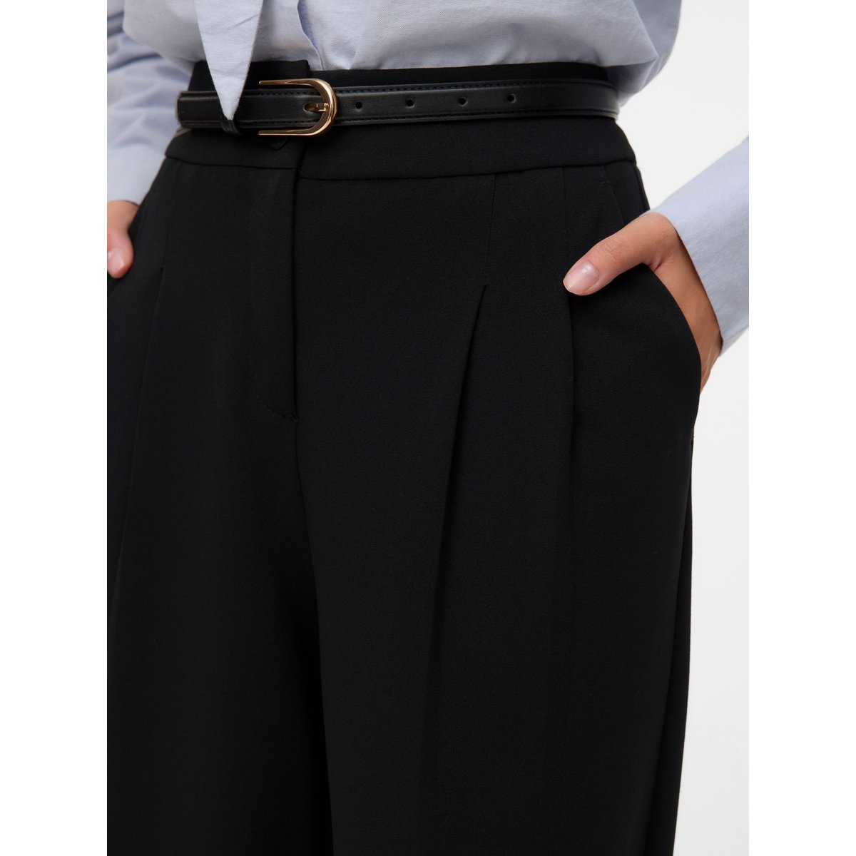Pantalon À Jambe Large noire - black, VERO MODA