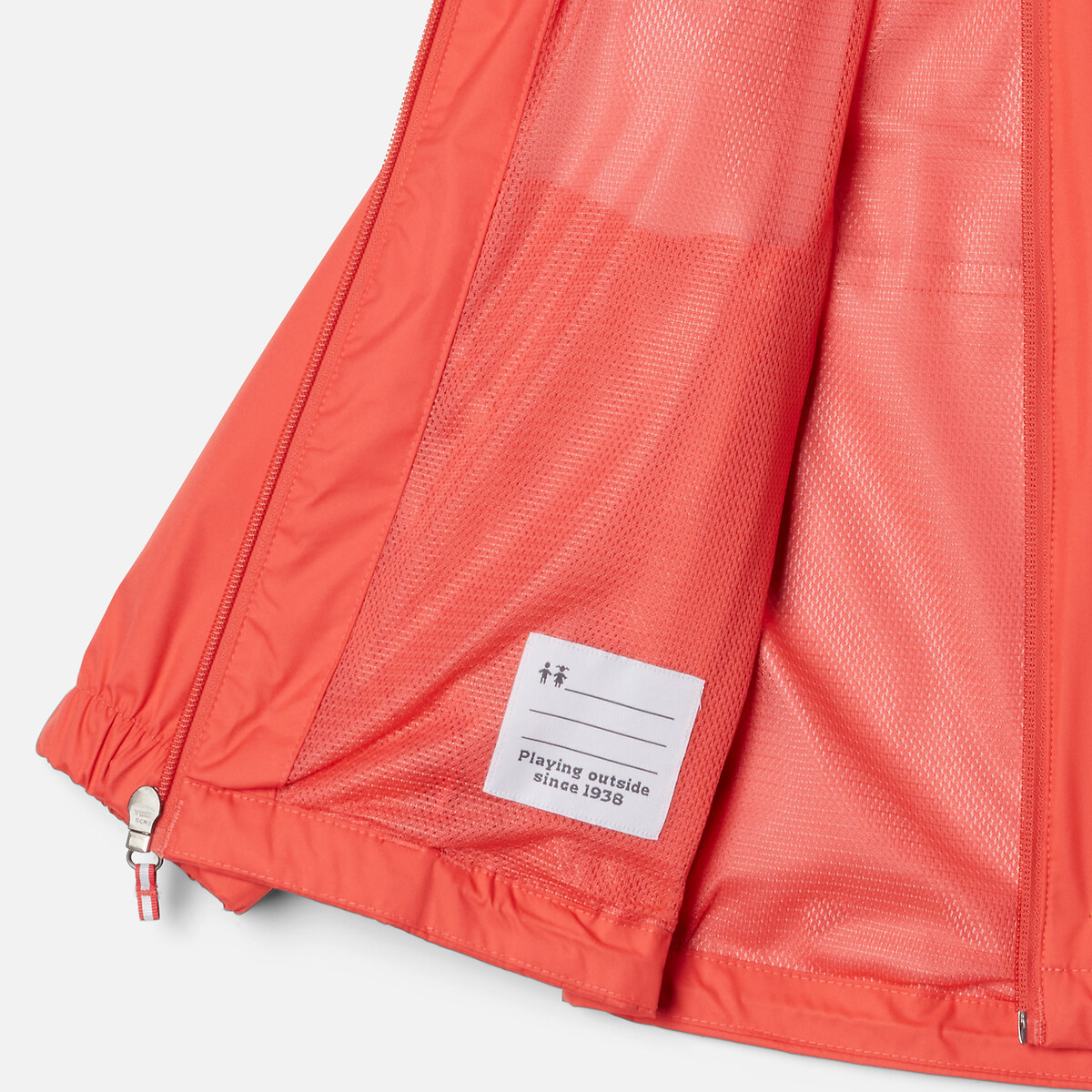 Hooded Waterproof Jacket red, COLUMBIA