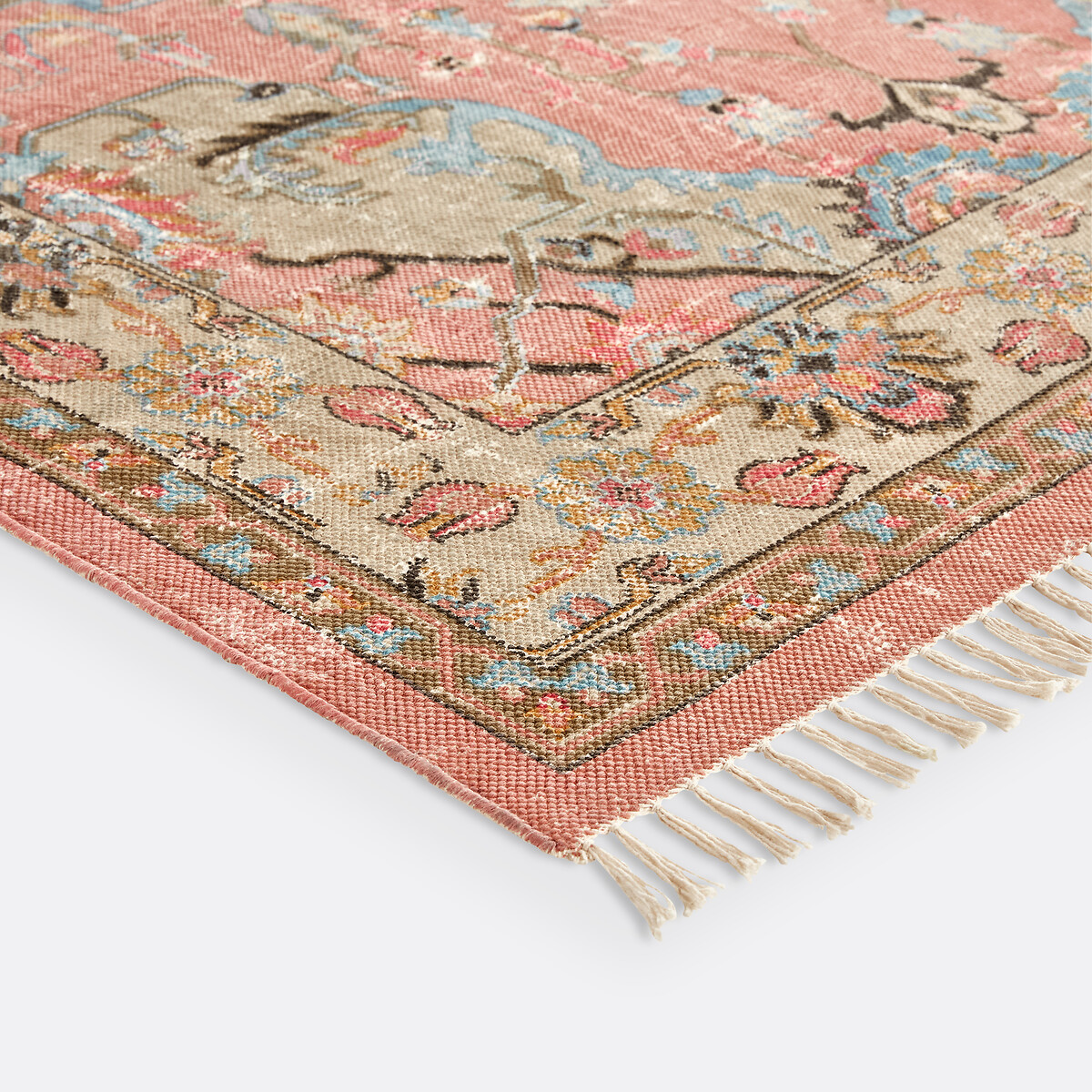 Tapis vintage en coton, Lexy multicolore, LA REDOUTE INTERIEURS