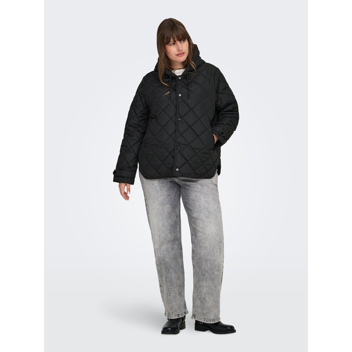 Veste Matelassée black, ONLY CARMAKOMA