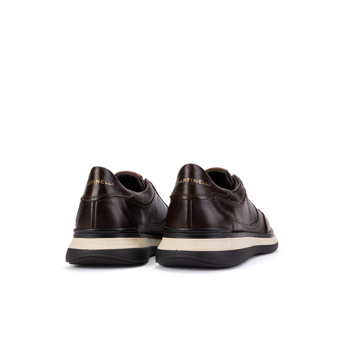 Baskets cuir Walden darkbrown, MARTINELLI