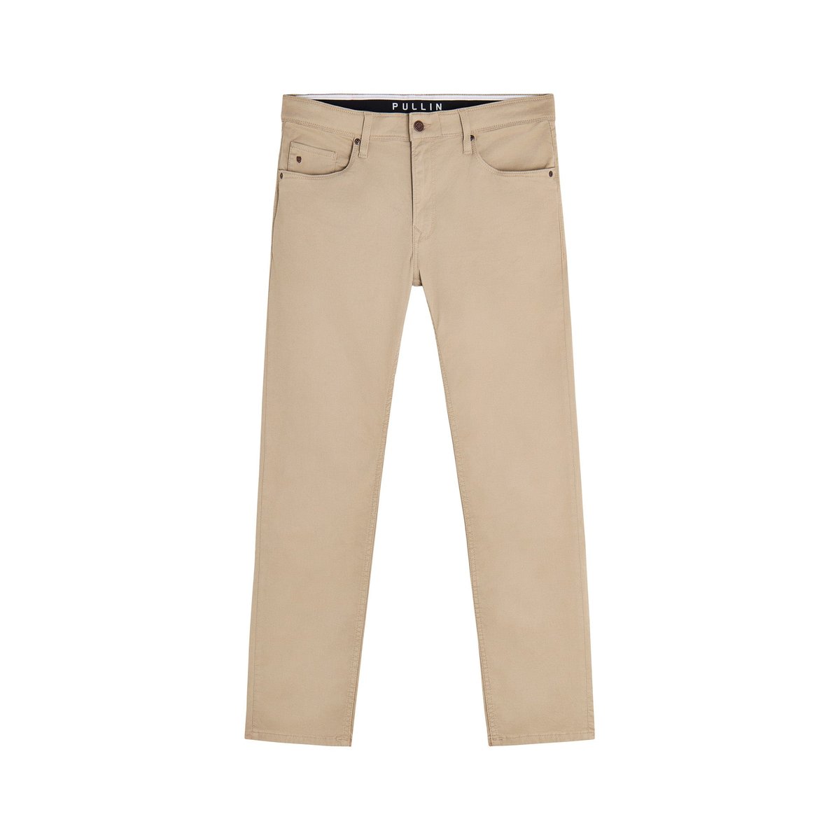 PANTALON REGULAR DOUX beige, PULLIN