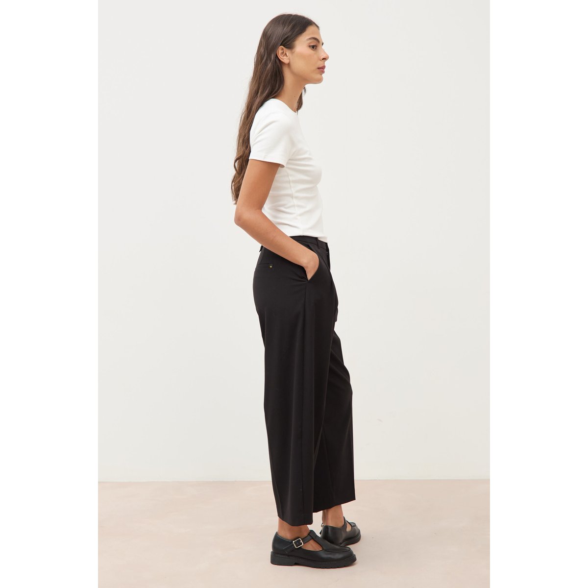 Pantalon barrel noir, BONOBO