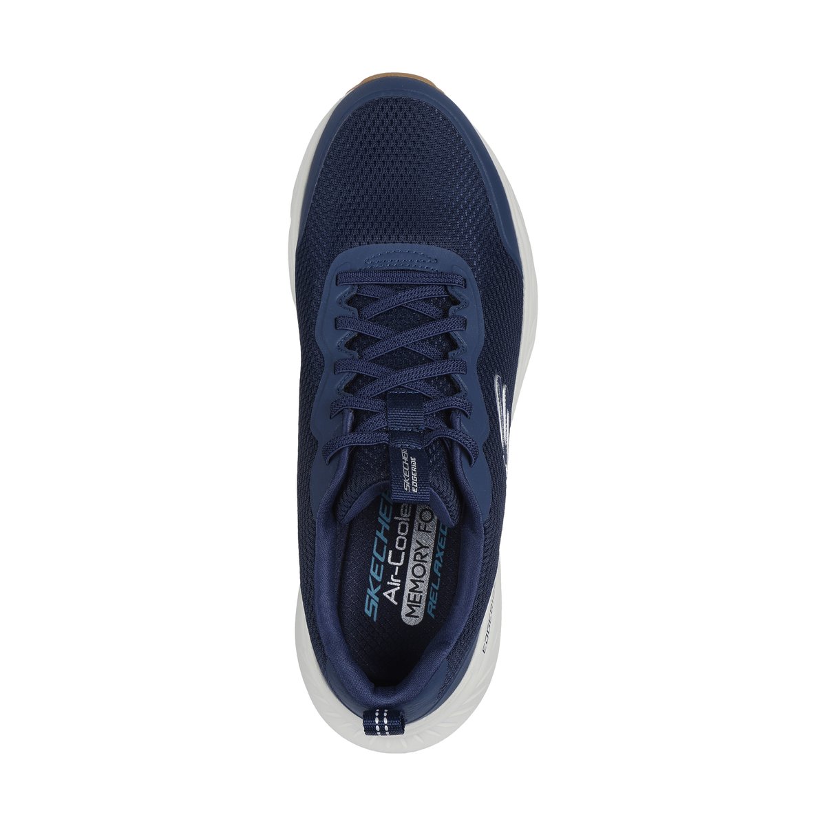 Basket à Lacets marine blanc, SKECHERS