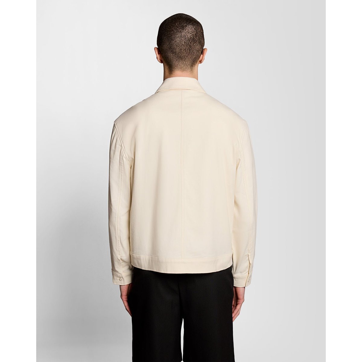 Veste nervures zippé beige écru éclatant, LYLE & SCOTT
