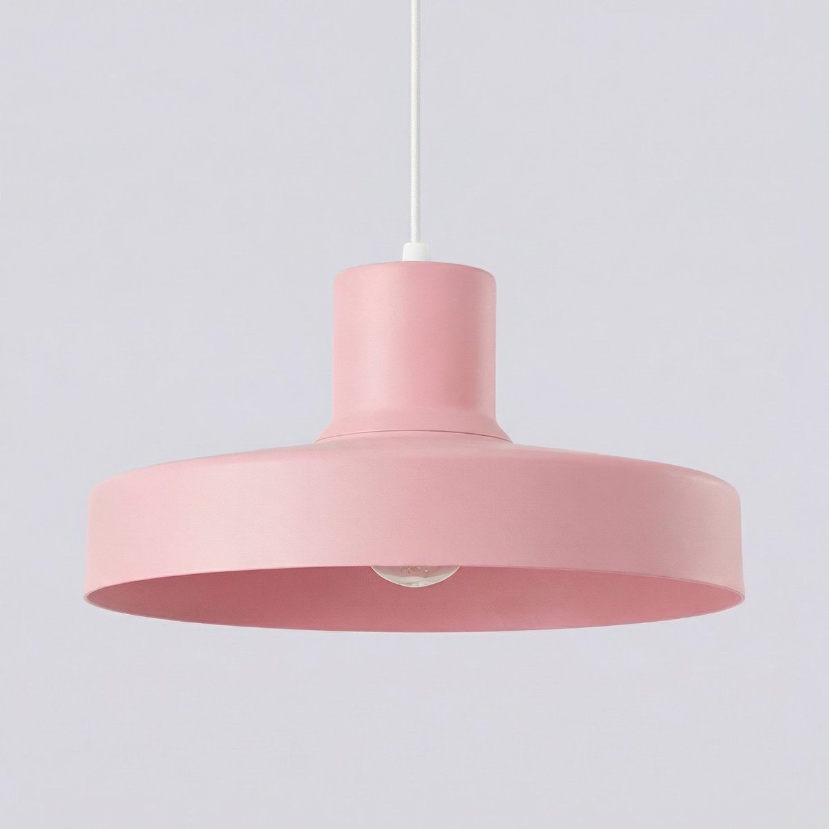 Suspension Acier Rose E27 1 BILO rose, EDEN