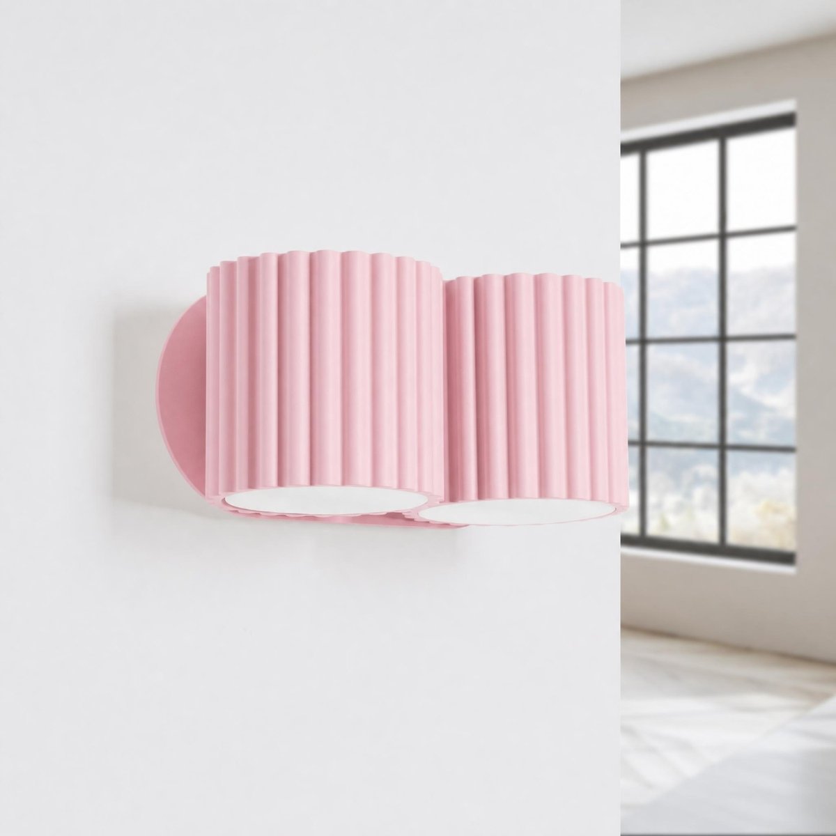 Applique murale Aluminium Rose G9 2 Aura rose, EDEN