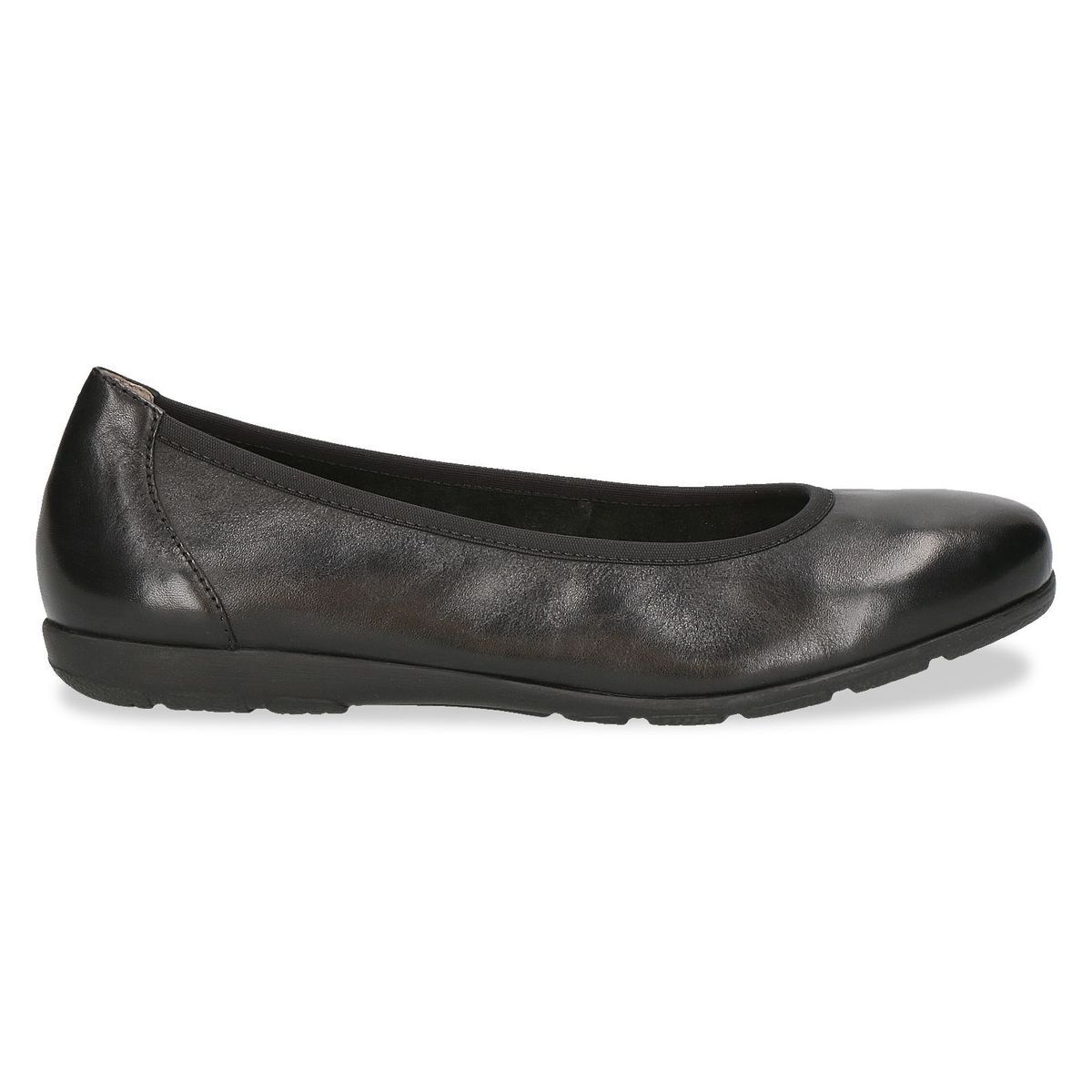 Ballerine en cuir noir nappa, CAPRICE