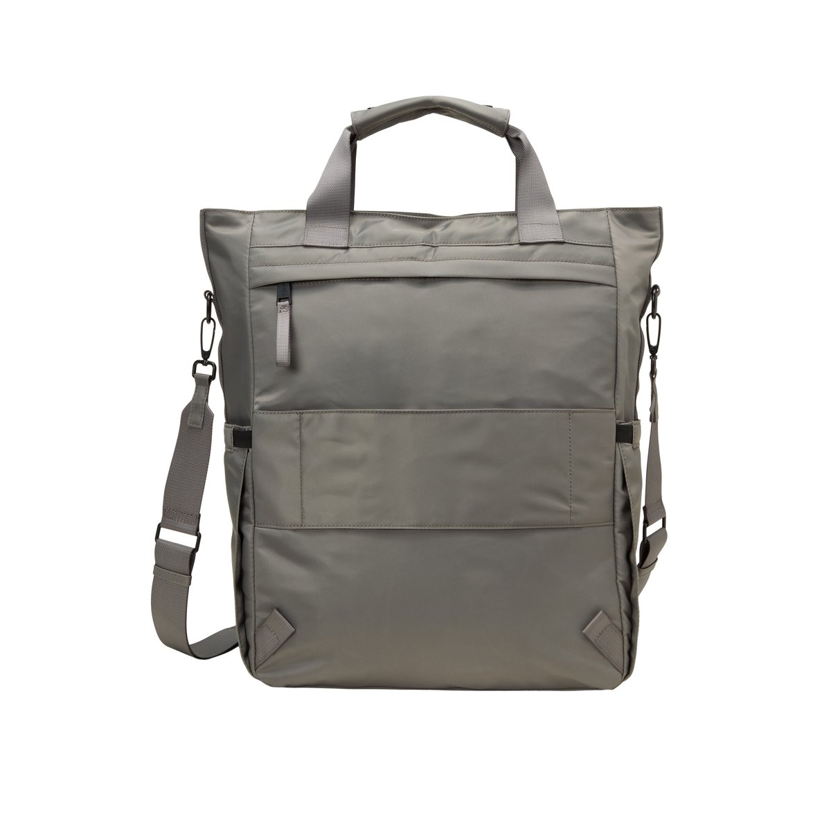 Sac à dos 2-en-1, modèle Pius en matériau recyclé hydrofuge gris, MARC O'POLO