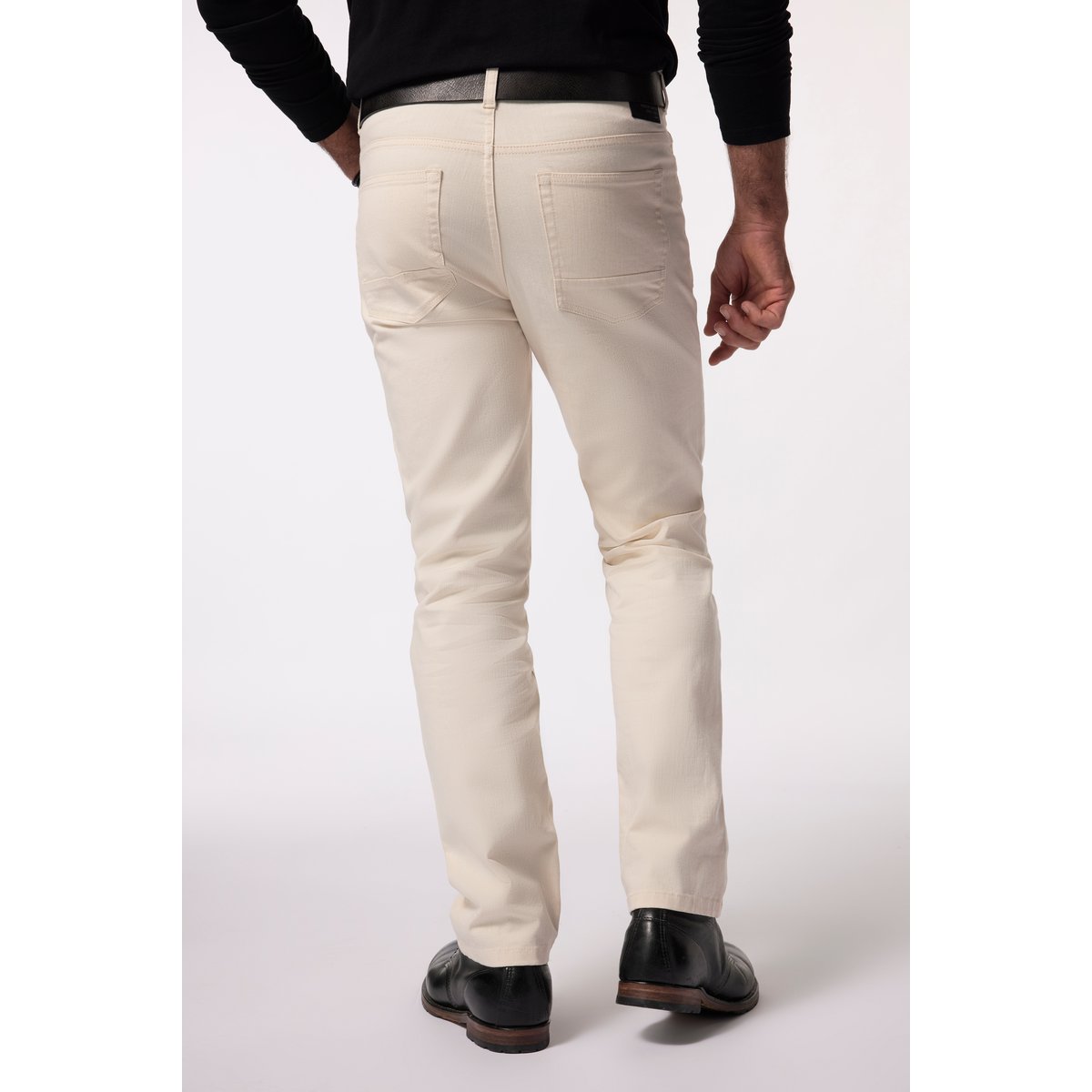 Jean 5 poches, coupe Straight Fit blanc cassé, JP1880