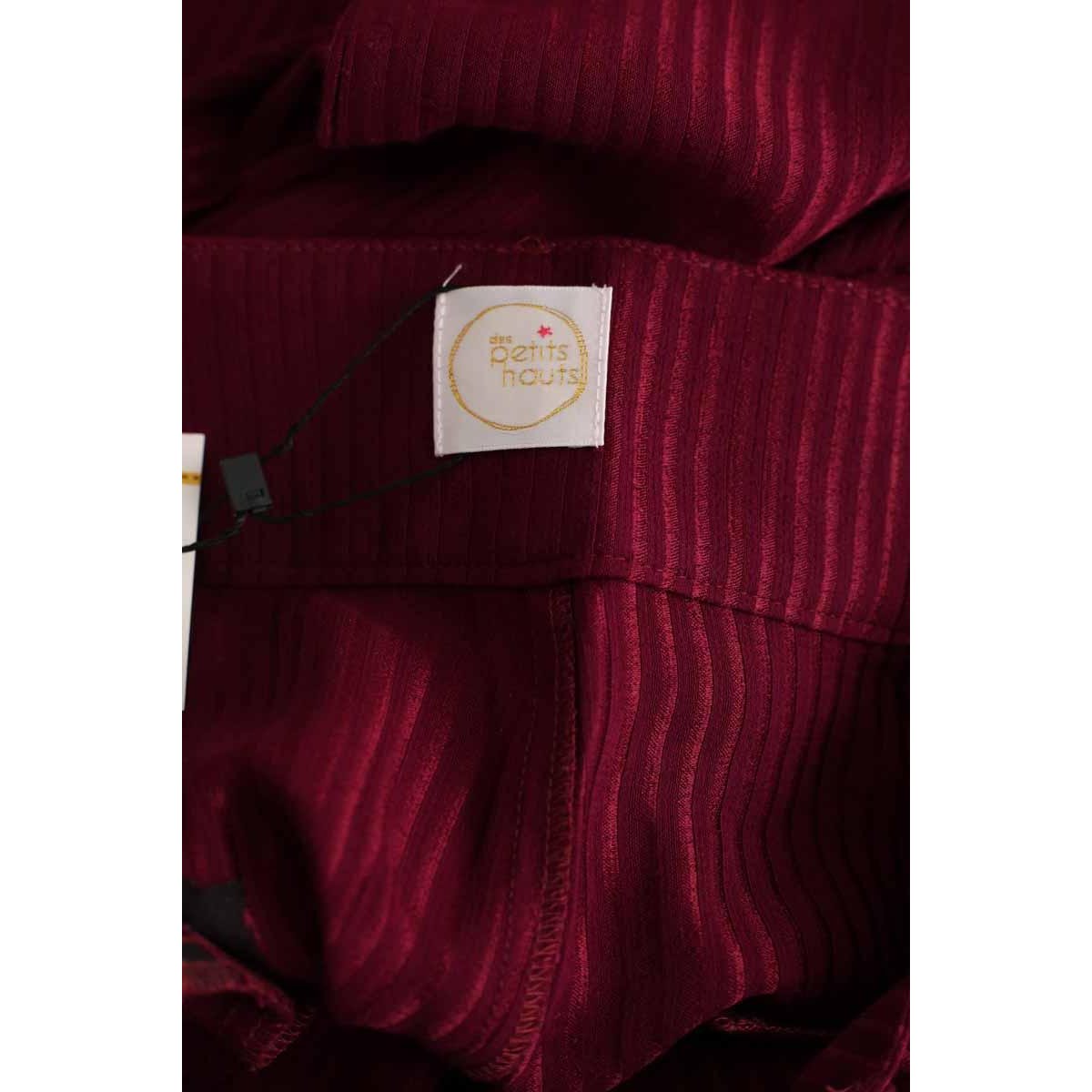 Pantalon large - Très Bon État bordeaux, DES PETITS HAUTS