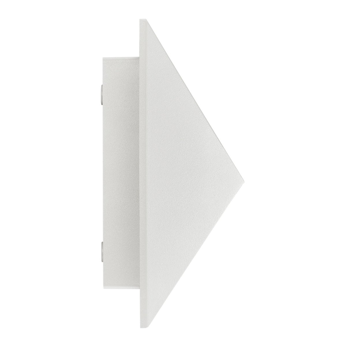 Applique murale extérieure architecturale en aluminium, PONTIO 15 blanc, NORDLUX