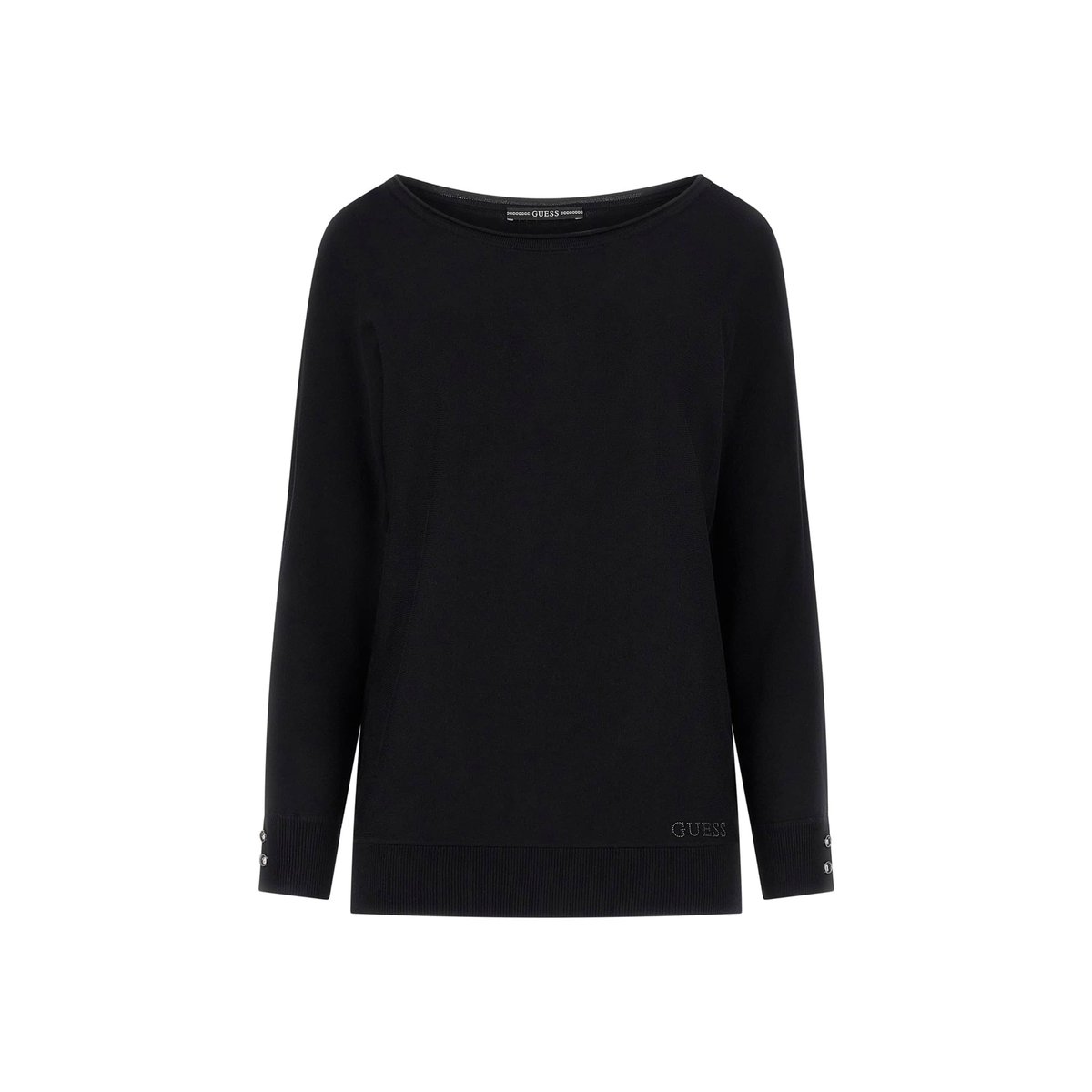 Pull Manches Chauve-Souris noir, GUESS