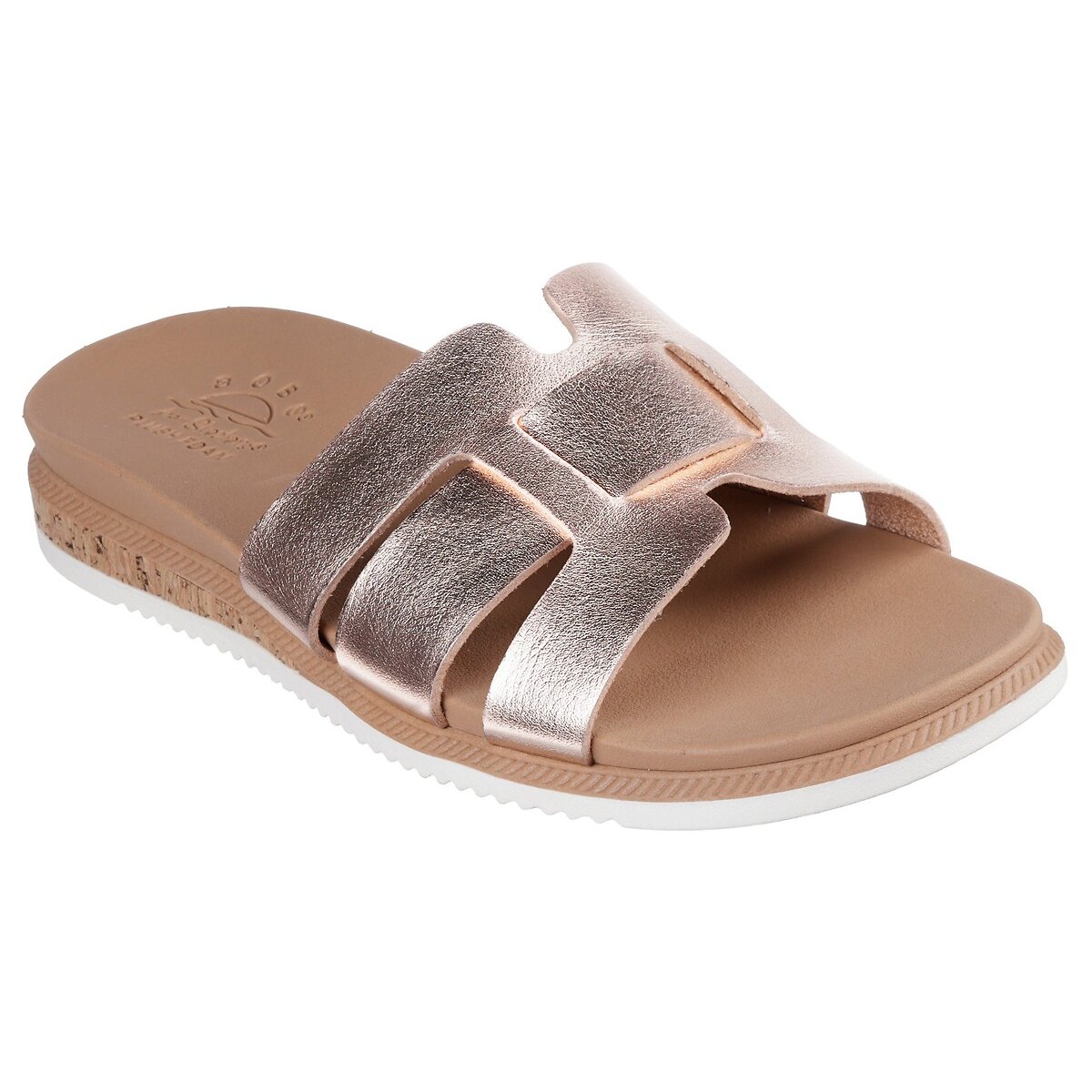 Sabot Desert Kiss Low -Peak Look oro bianco, SKECHERS