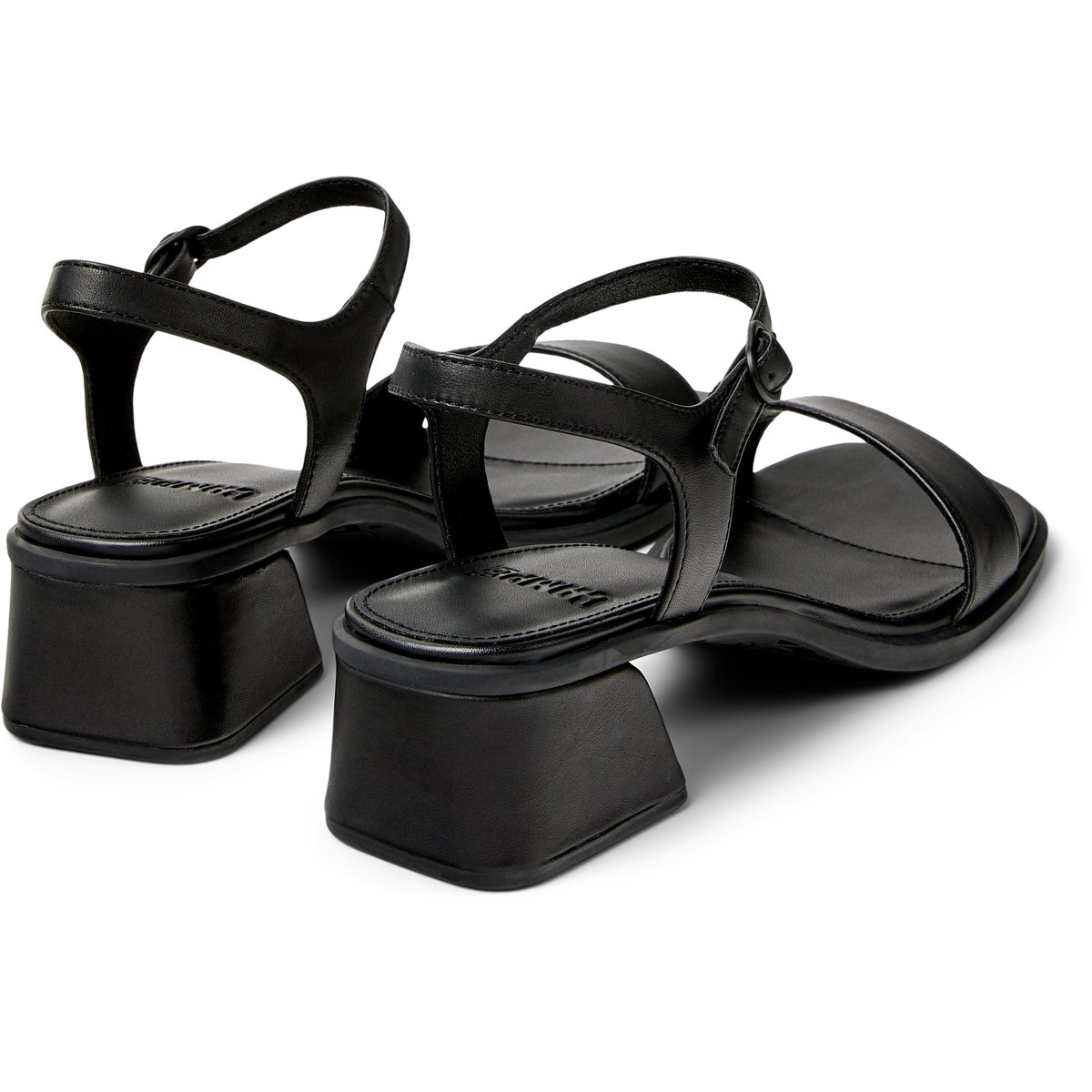Sandales Cuir daim KORA SANDAL noir, CAMPER