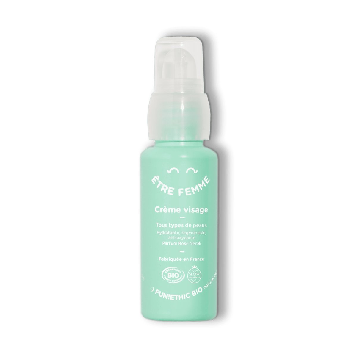Crème visage régénérante et hydratante Être Femme couleur unique, FUN'ETHIC