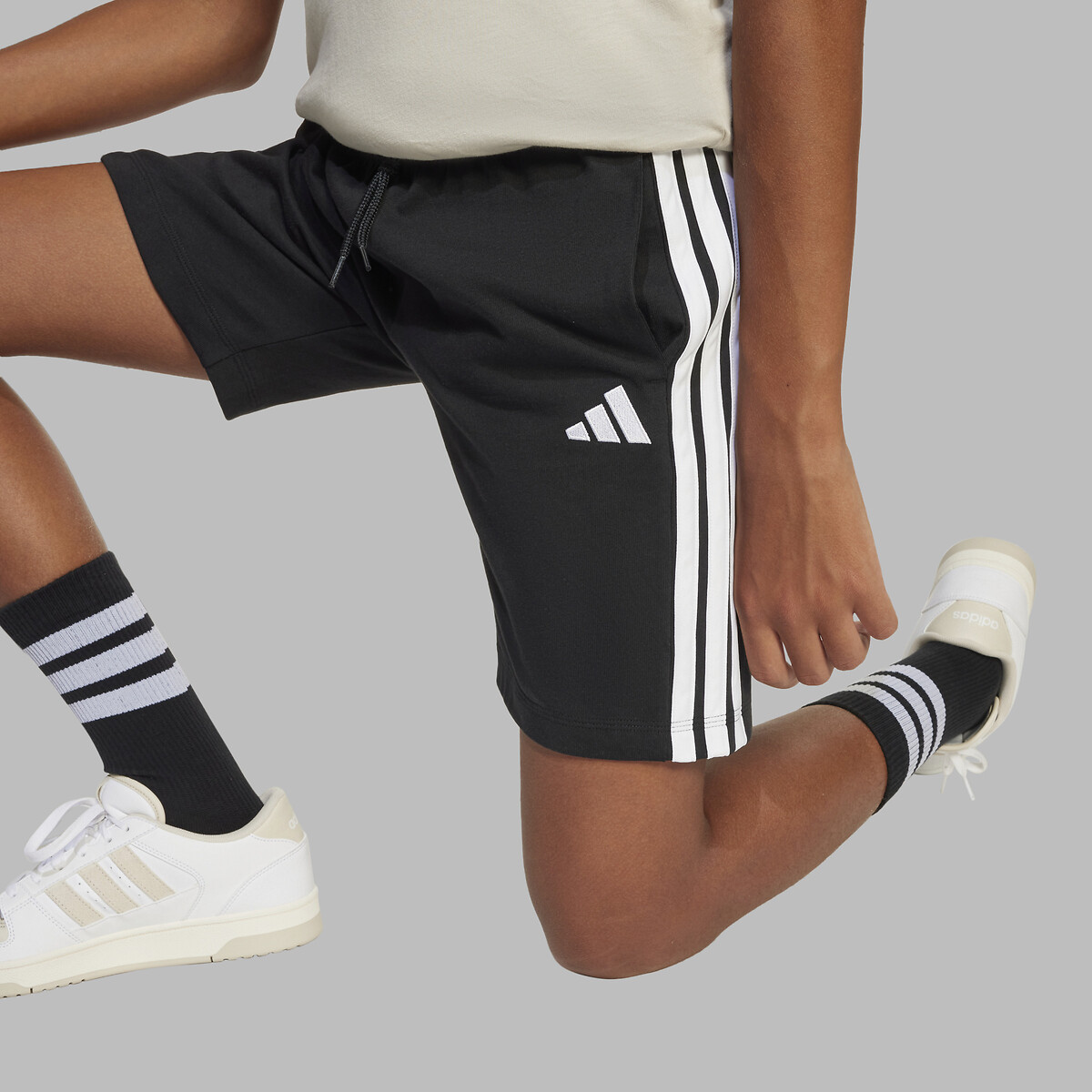 Pantaloncini 7/8-15/16 anni nero , ADIDAS SPORTSWEAR