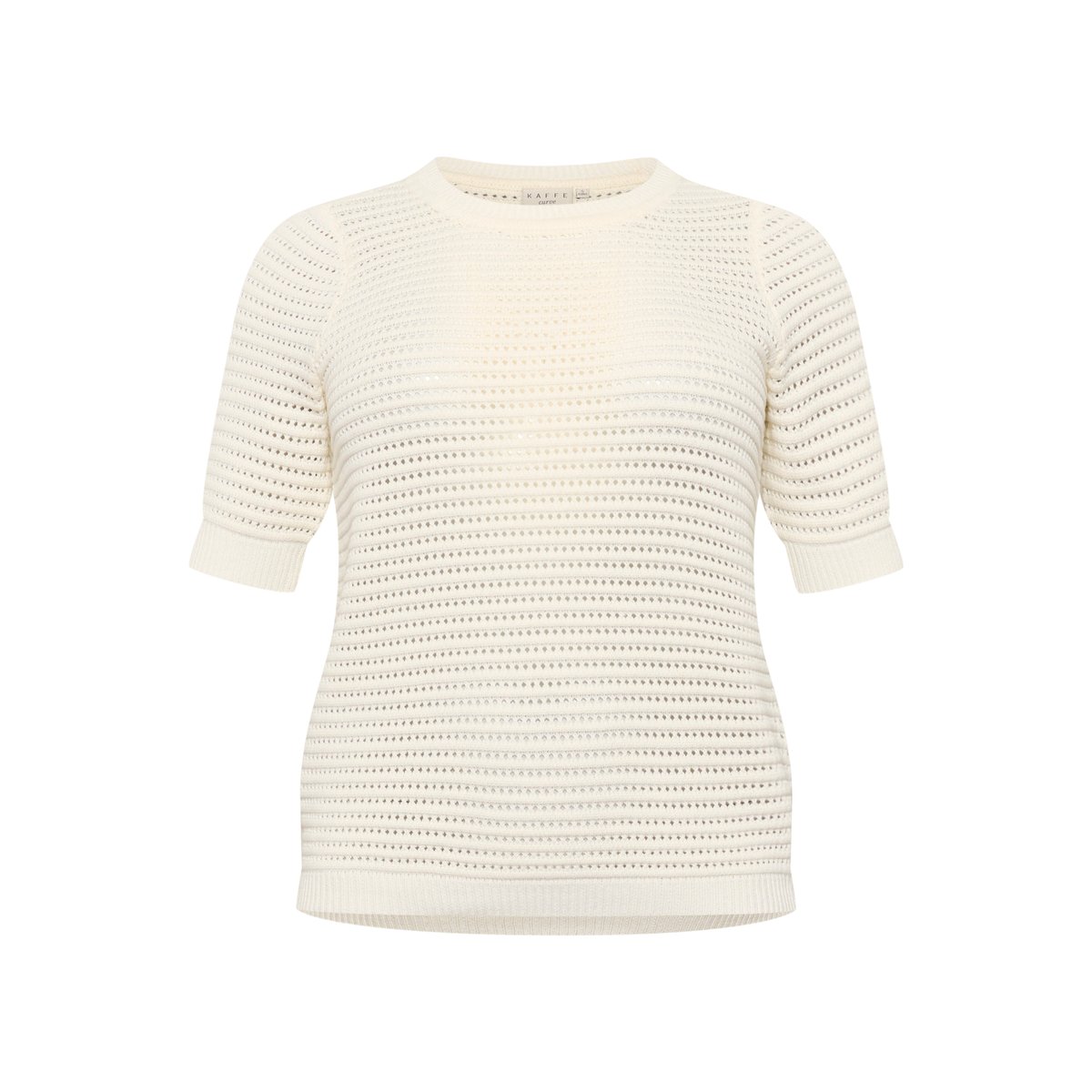 Knitted pullover blanc, KAFFE CURVE