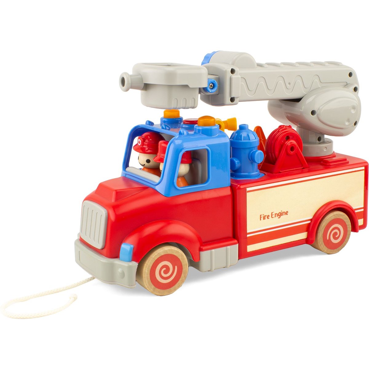 Routoudou - Camion de pompier rouge, ULYSSE
