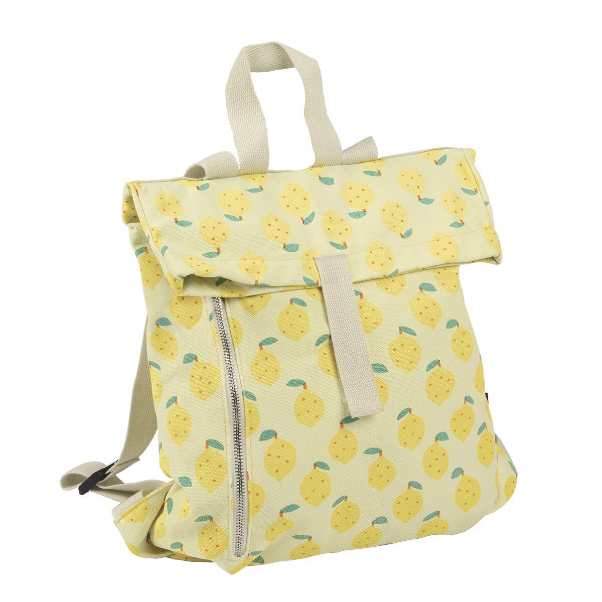 Sac à Dos Coursier LES CITRONS jaune, PETIT JOUR