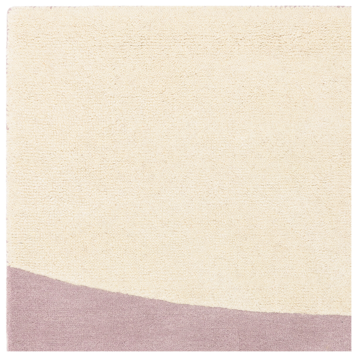Abstract Pebble Pattern Rug in 100% Wool purple, ÉDITÉ