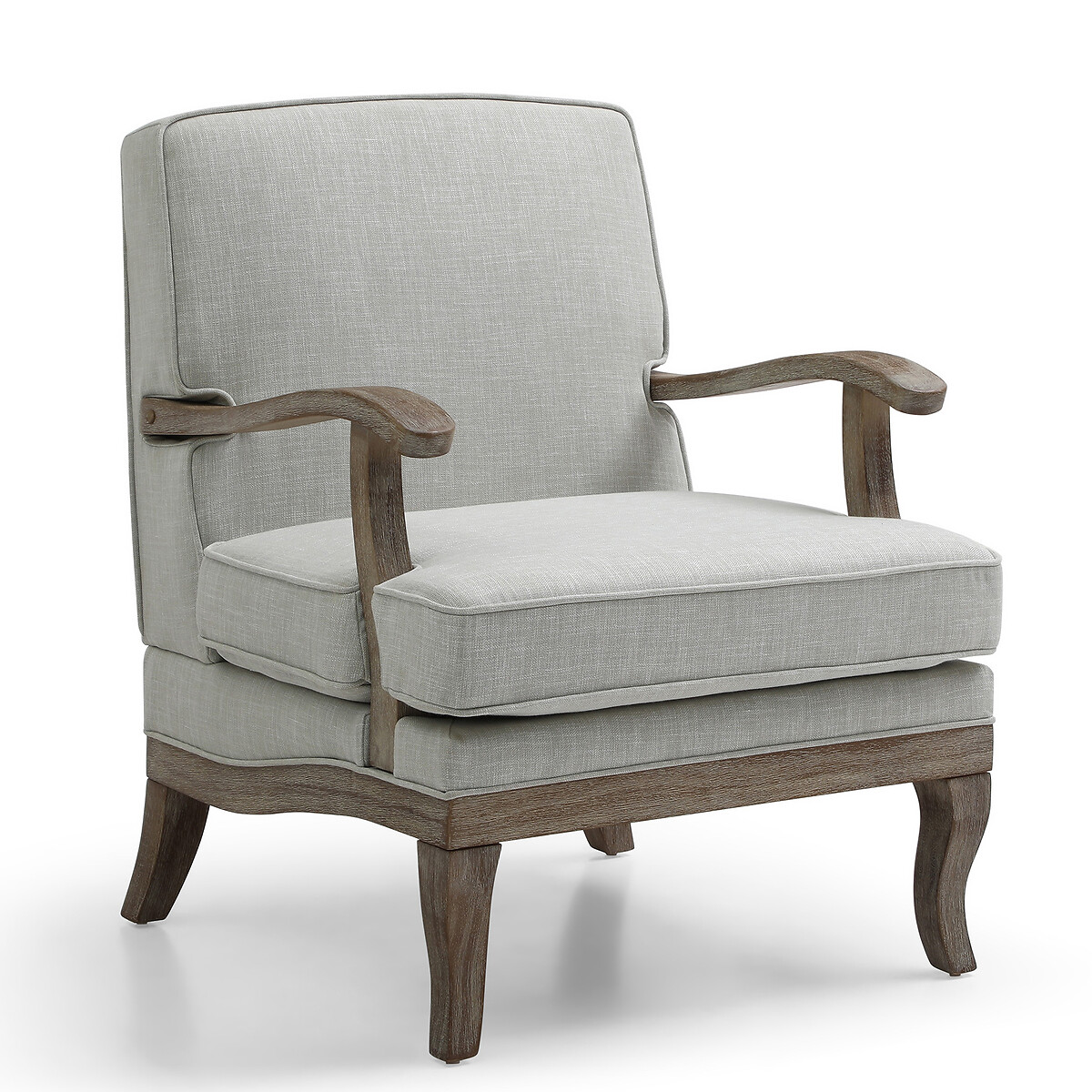 Oakley Linen Armchair cream, SO'HOME