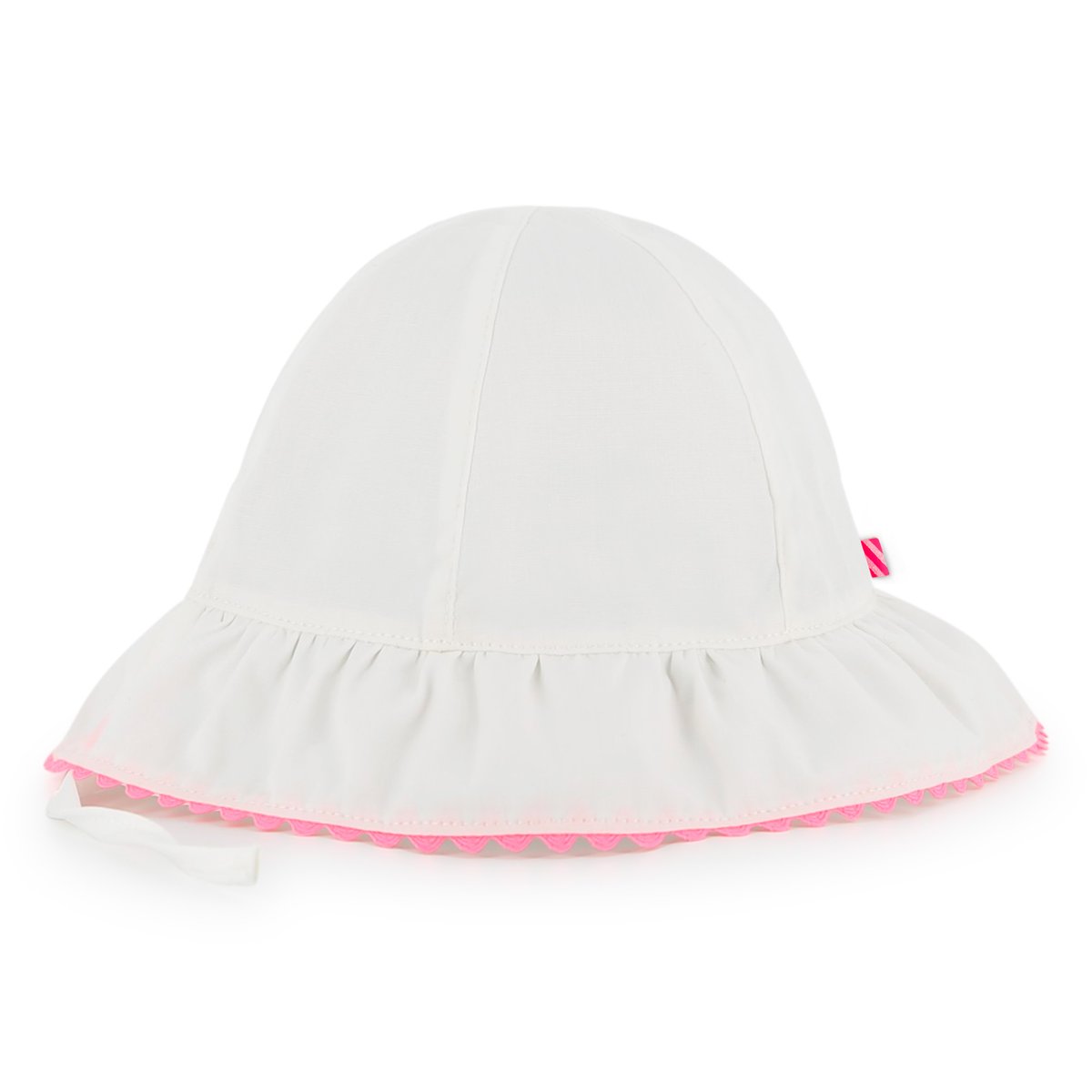 Chapeau avec fantaisie blanc, BILLIEBLUSH
