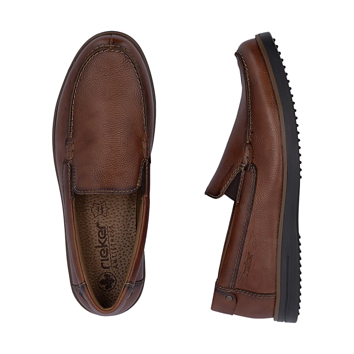 Moccassin Cuir marron, RIEKER