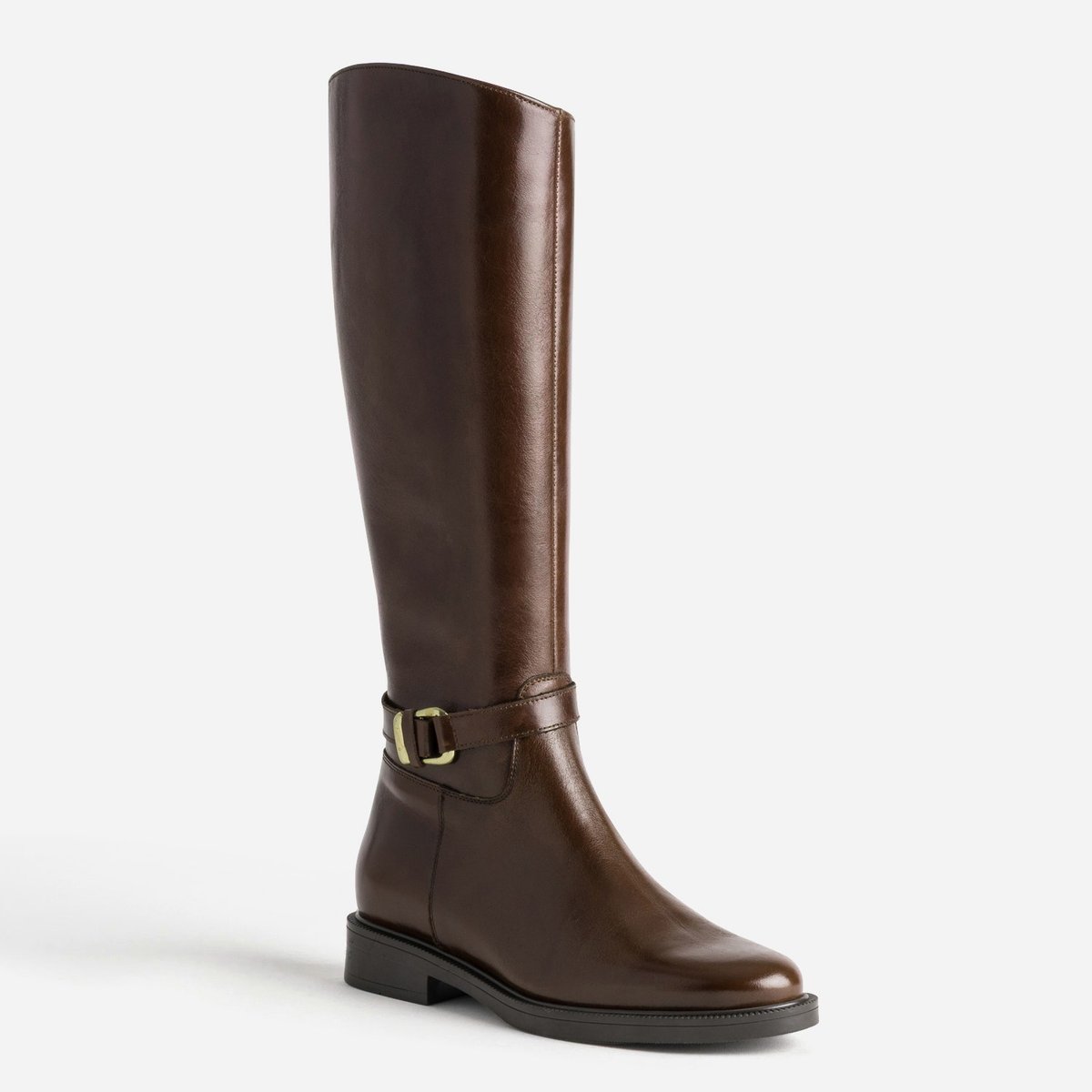 Botte Plate en cuir CATHARINA S cognac, ERAM