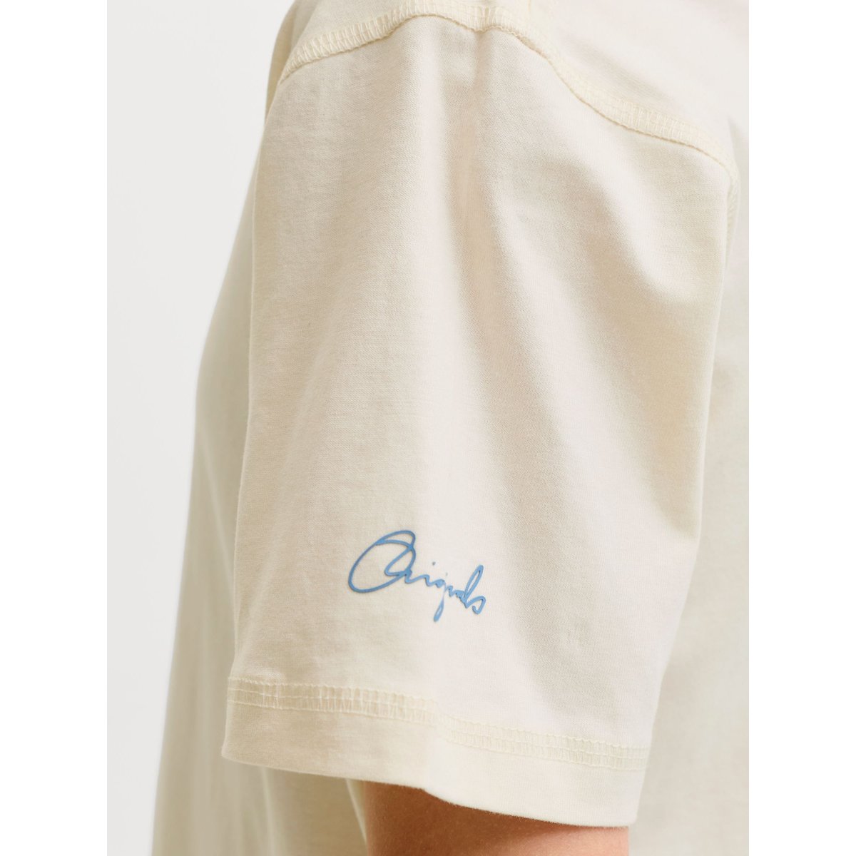 T-Shirt antique white, JACK & JONES JUNIOR
