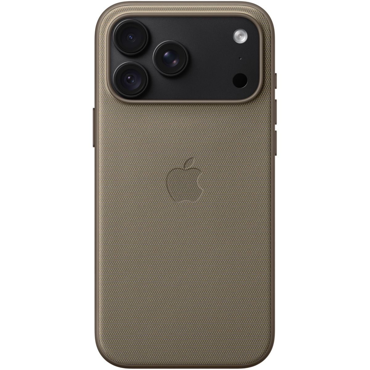 Coque iPhone 18 Pro Max TechWoven Taupe Magsaf couleur unique, APPLE